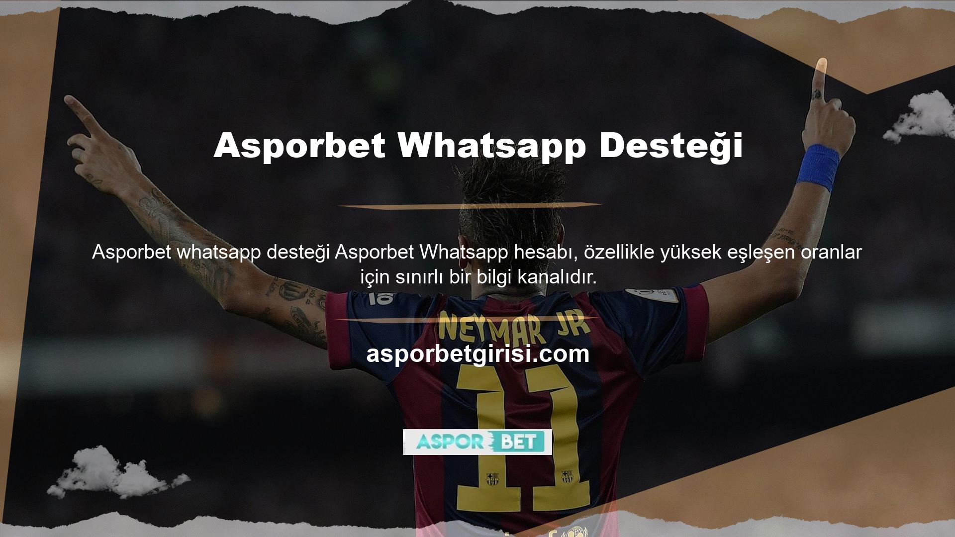 Canlı eşleşme bilgileri vermek Whatsapp hesabı tarafından sağlanan diğer bilgilerden biridir